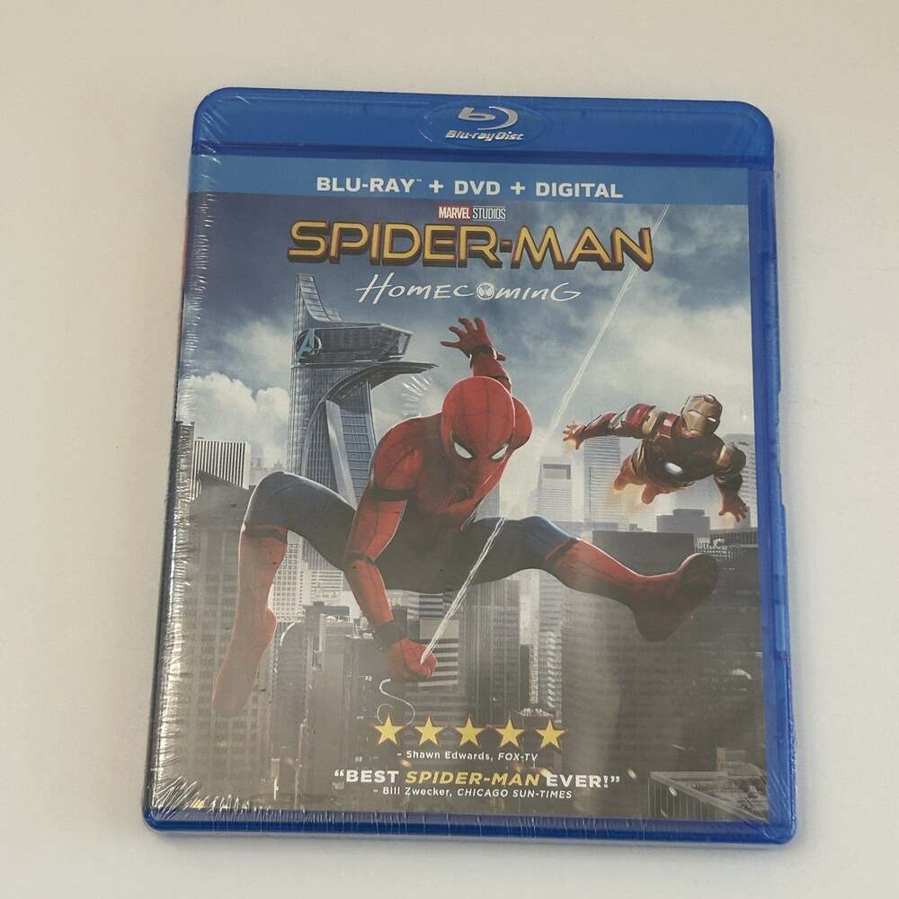 Spider-Man Homecoming Blu-ray Brand New Sealed!